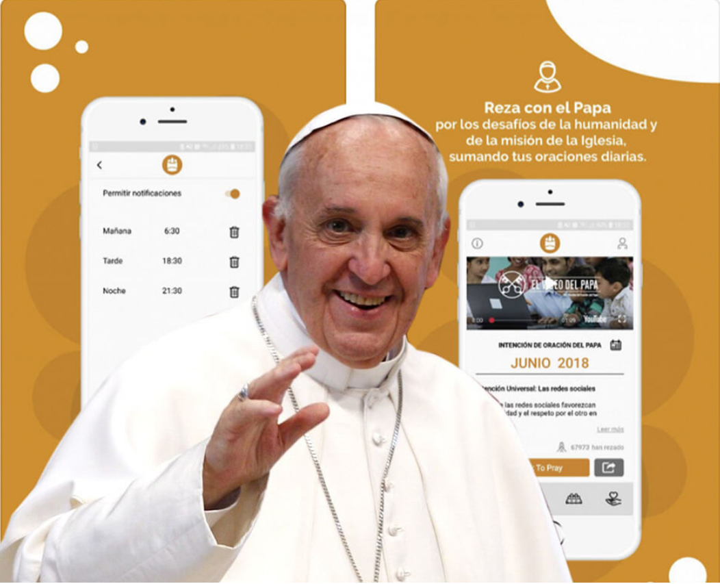 Нажми, чтобы помолиться»: Папа Римский представил мобильное приложение для  молитв | Укрнеймс.БЛОГ
